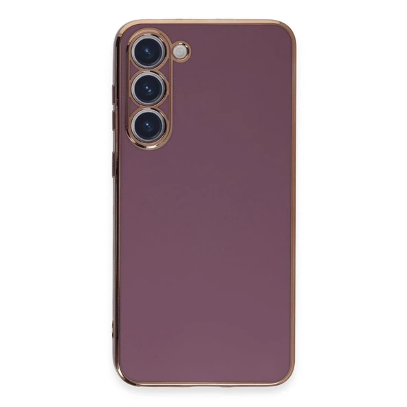 Samsung Galaxy S23 Kılıf Volet Silikon - Mor ürün görseli 1