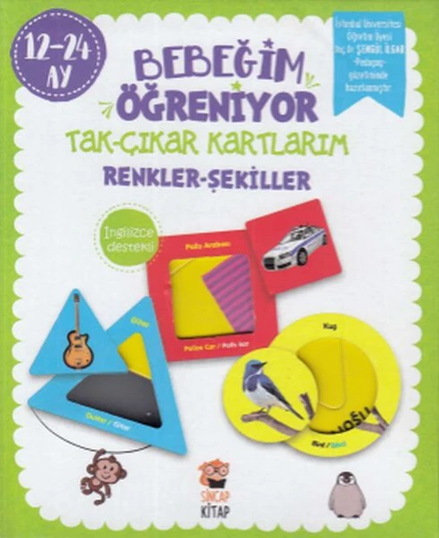 Bebeğim Öğreniyor - Tak Çıkar Kartlarım (12-24 Ay) ürün görseli 1