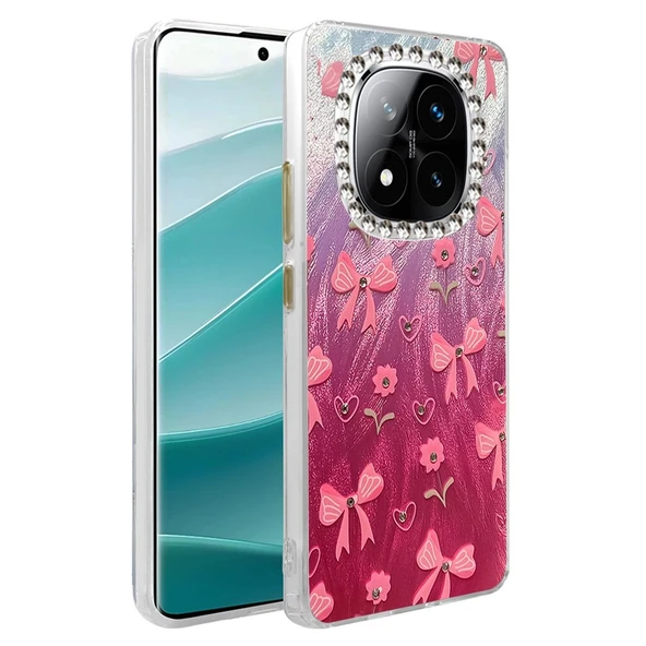 Xiaomi Redmi Note 14 Pro 5g Kılıf Blade Aynalı Desenli Kapak - Desen 3 ürün görseli 1