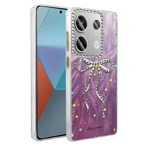 Xiaomi Redmi Note 13 Pro 4g Kılıf Blade Aynalı Desenli Kapak - Desen 1 ürün görseli 1
