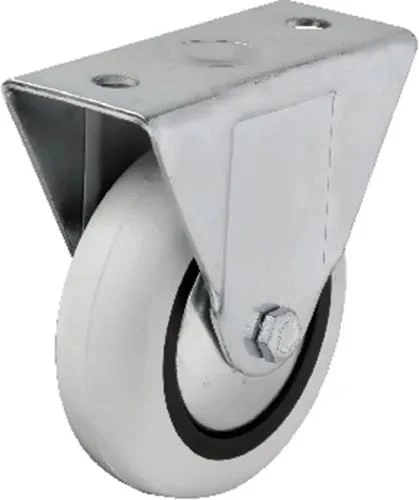 355 - 75x25 Mm Pvc Makaralı Sabit Teker 4 Adet ürün görseli 1