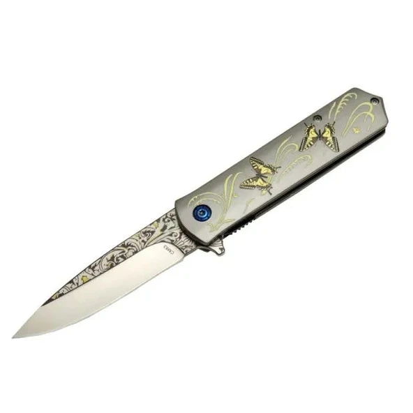 Chongming Cm83 Çakı Butterfly 20 Cm Manuel, Kemerlikli ürün görseli 1