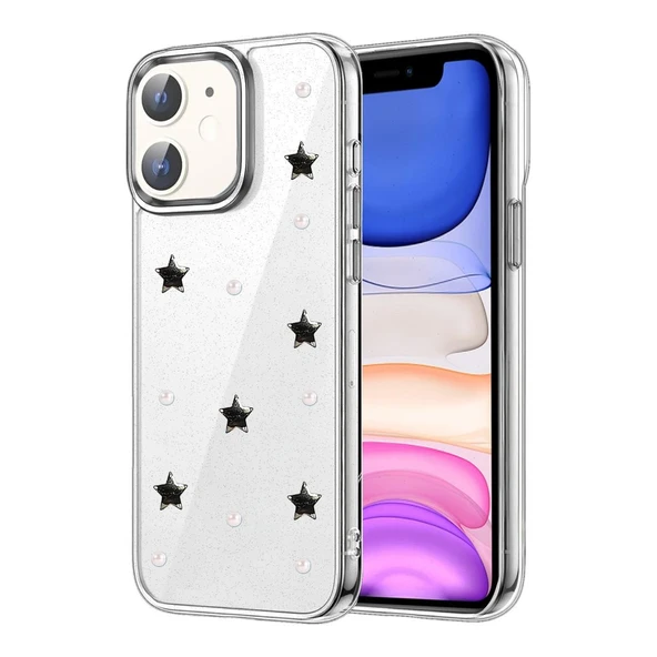 Apple İphone 12 Fiyonk Desenli Kapak - Desen 7 ürün görseli 1