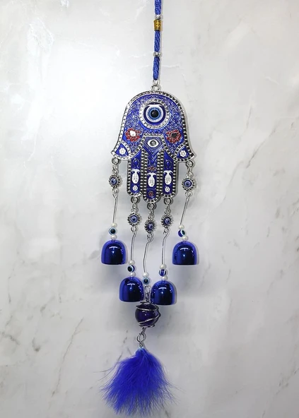 Metal Nazar Boncuğu Çan Alk3508 ürün görseli 1