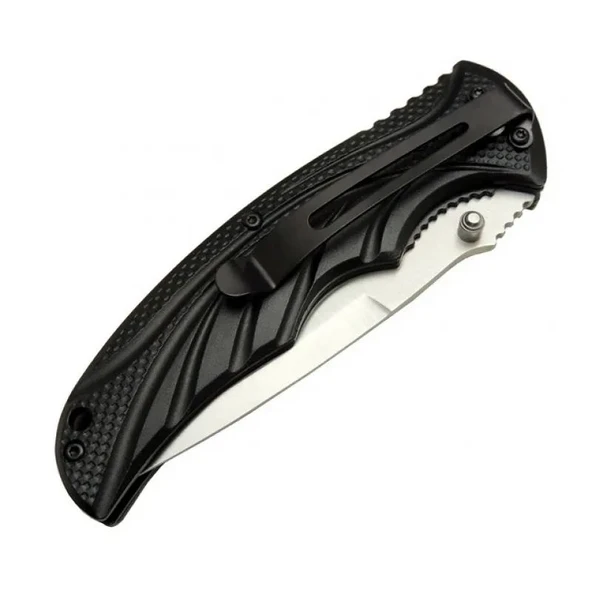 Handsome 451 Gri Kamp Çakı 21cm - Yarı Otomatik, Kemerlikli ürün görseli 1