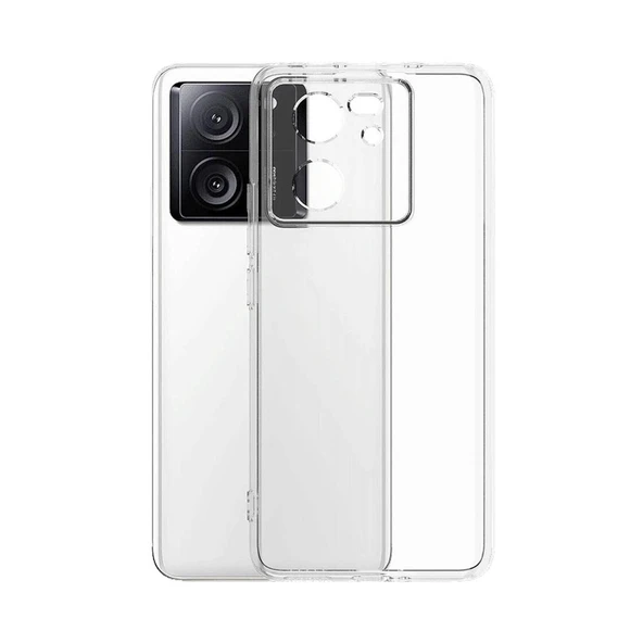 Xiaomi Mi 13t Pro Kılıf Lüx Şeffaf Silikon ürün görseli 1
