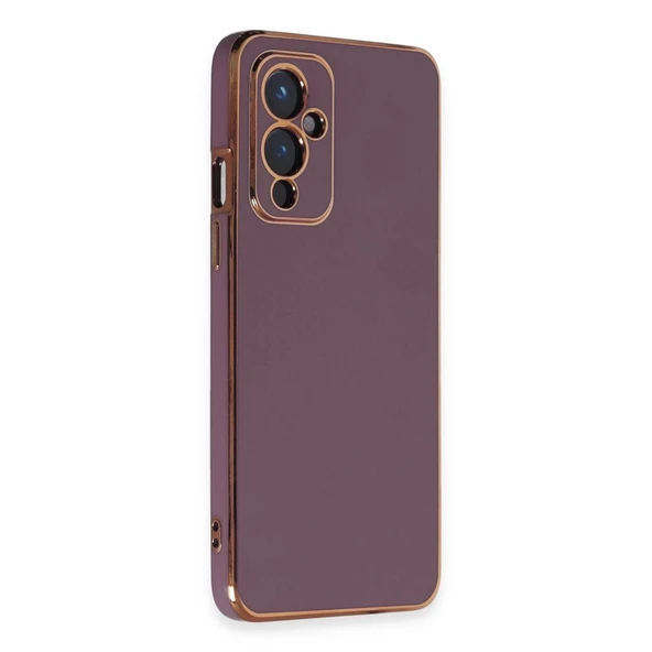 One Plus 9 Kılıf Volet Silikon - Mor - Resim 2