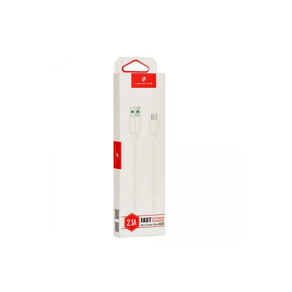 Nf6006 Micro Usb Kablo - Beyaz ürün görseli 1