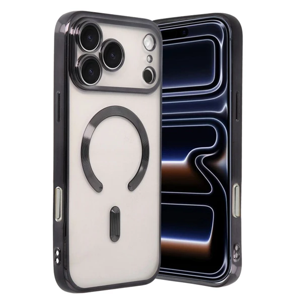 Apple İphone 17 Pro Kross Magneticsafe Kapak - Siyah ürün görseli 1