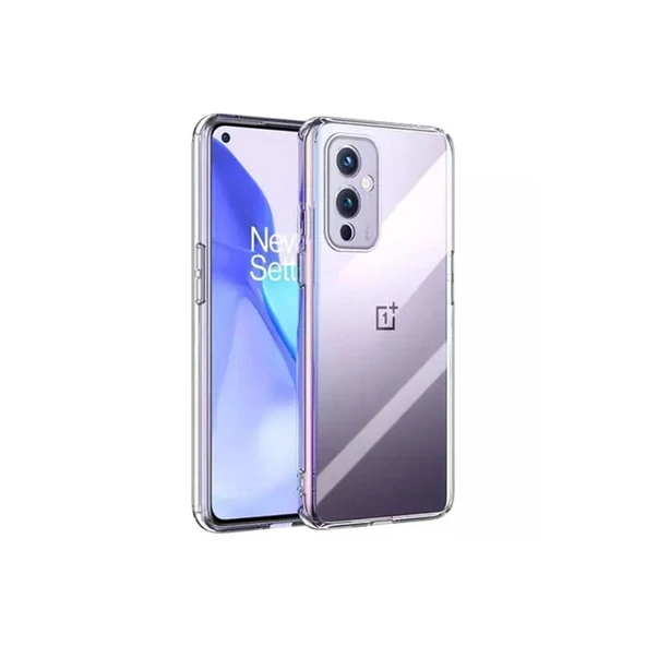 One Plus 9 Kılıf Lüx Şeffaf Silikon ürün görseli 1
