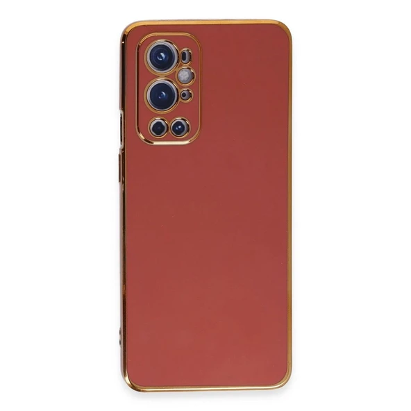 One Plus 9 Pro Kılıf Volet Silikon - Kırmızı ürün görseli 1