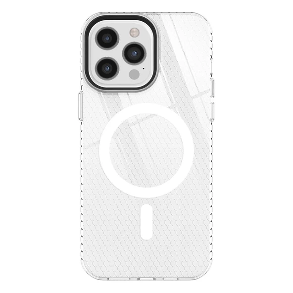 Apple İphone 12 Pro Max Kılıf Beta Magneticsafe Silikon - Şeffaf ürün görseli 1