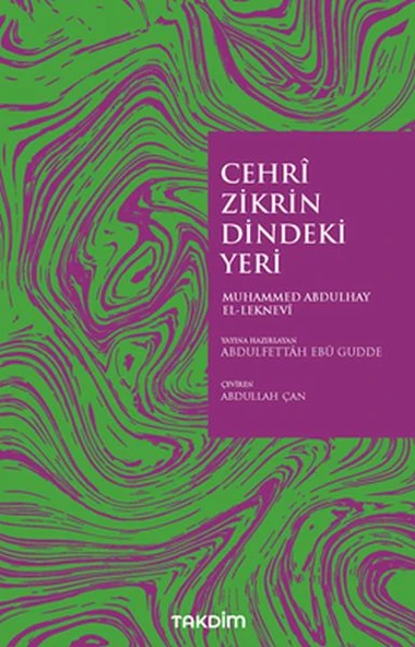 Cehri Zikrin Dindeki Yeri ürün görseli 1