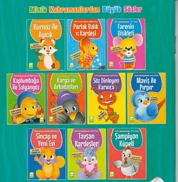 Minik Kahramanlardan Büyük Sözler Serisi (10 Kitap Takım) ürün görseli 1