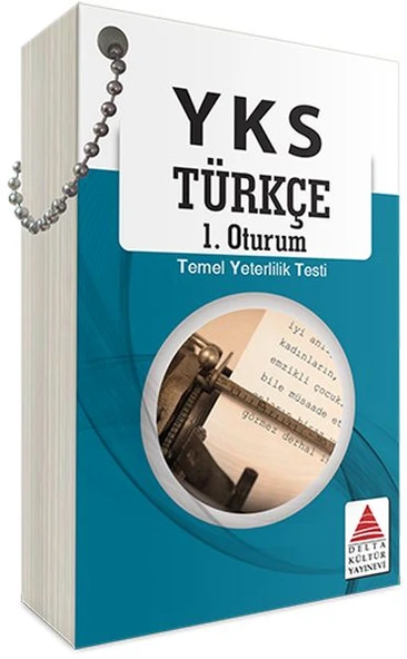 Delta Kültür YKS 1. Oturum Türkçe Kartları (TYT) ürün görseli 1