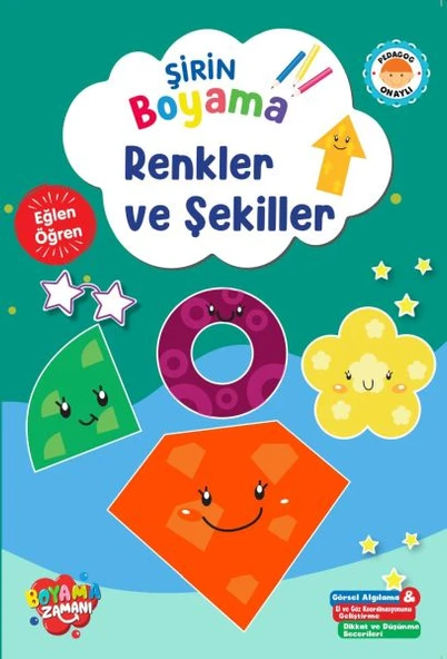Şirin Boyama – Renkler ve Şekiller ürün görseli 1