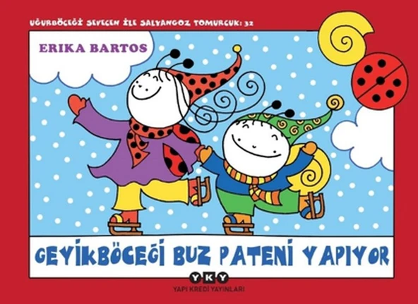Uğur Böceği Sevecen ile Salyangoz Tomurcuk 32 - Geyik Böceği Buz Pateni Yapıyor ürün görseli 1