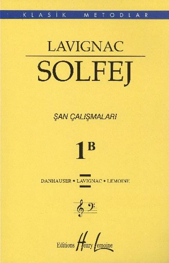 Lavıgnac Solfej şan çalişmalari 1b ürün görseli 1