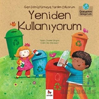 Gezegenimi Seviyorum - Geri Dönüştürmeye Yardım Ediyorum Yeniden Kullanıyorum ürün görseli 1