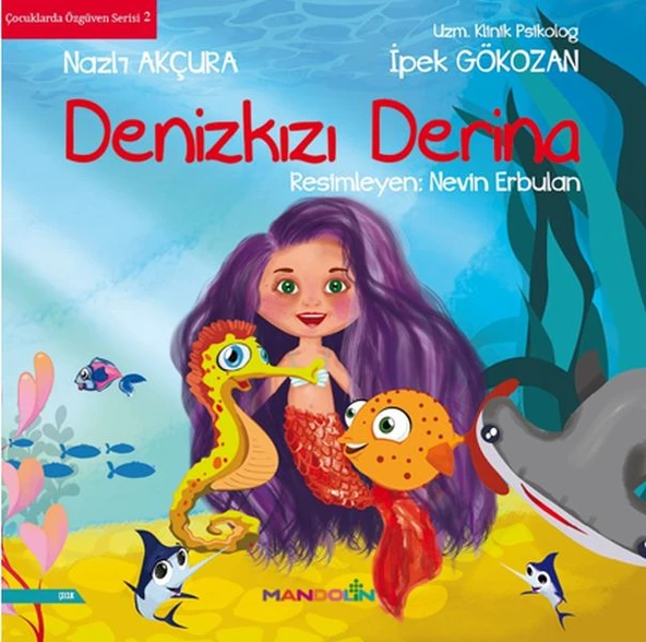 Denizkızı Derina - Çocuklar Özgüven Serisi 2 ürün görseli 1