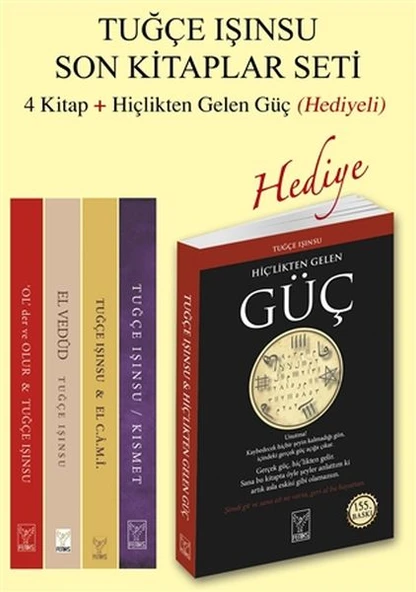 Tuğçe Işınsu Son Kitaplar Seti - Hiçlikten Gelen Güç Hediyeli - 5 Kitap ürün görseli 1