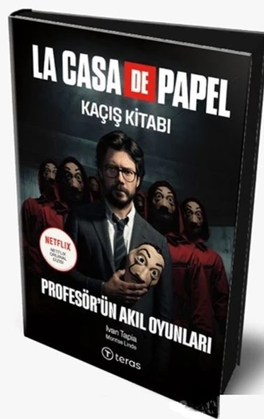 La Case De Papel Kaçış Kitabı - Profesör'ün Akıl Oyunları (Ciltli) (Maske Hediyeli) ürün görseli 1