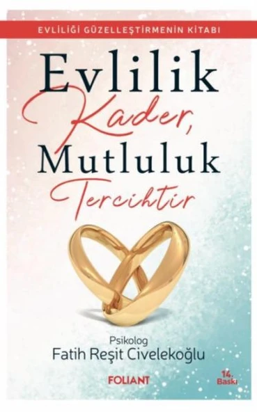 Evlilik Kader, Mutluluk Tercihtir ürün görseli 1