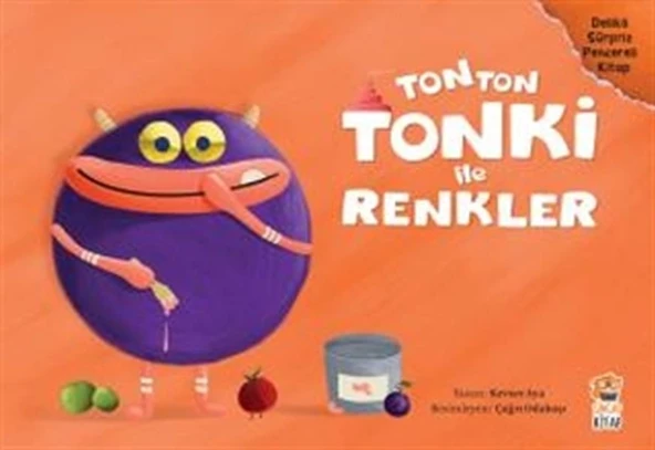Tonton Tonki İle Renkler (Delikli Sürpriz Pencereli Kitap) ürün görseli 1