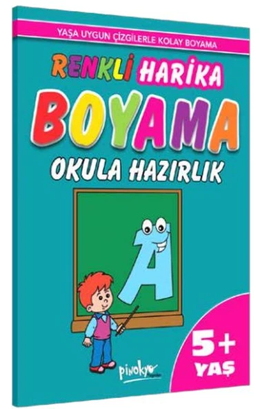 Renkli Harika Boyama Okula Hazırlık (5+Yaş) ürün görseli 1