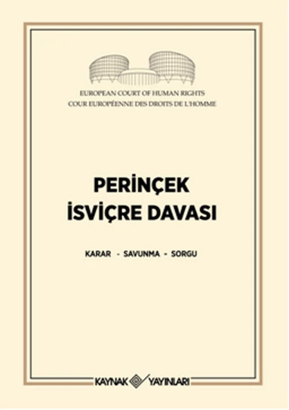 Perinçek İsviçre Davası  Karar - Savunma - Sorgu ürün görseli 1