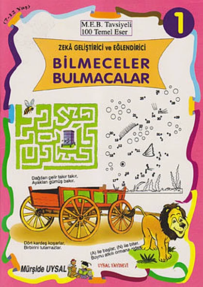 Zeka Geliştirici ve Eğlendirici Bilmeceler Bulmacalar (10 Kitap Takım) ürün görseli 1