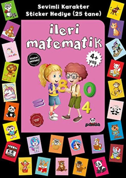 Stickerlı 4+ Yaş İleri Matematik ürün görseli 1