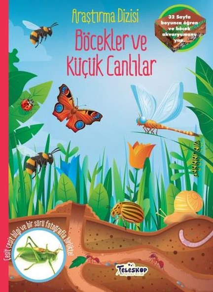 Böcekler ve Küçük Canlılar Araştırma Dizisi ürün görseli 1