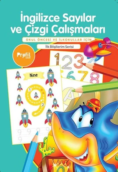 İngilizce Sayılar ve Çizgi Çalışmaları ürün görseli 1
