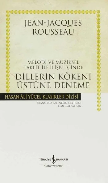 Dillerin Kökeni Üstüne Deneme - Hasan Ali Yücel Klasikleri (Ciltli) ürün görseli 1
