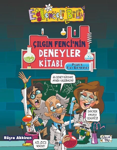 Çılgın Fencinin Deneyler Kitabı - Pratik Sıvı Deneyleri ürün görseli 1