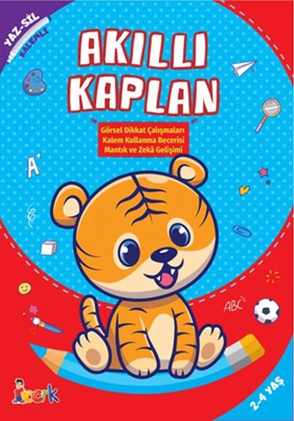 Akıllı Kaplan - Yaz-Sil-Kalemli ürün görseli 1
