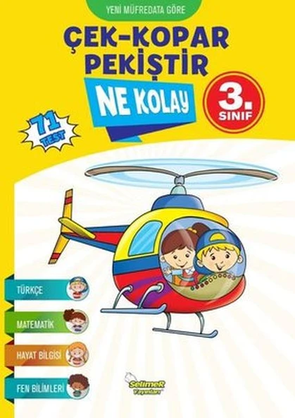 Ne Kolay 3.Sınıf Çek - Kopar - Pekiştir ürün görseli 1