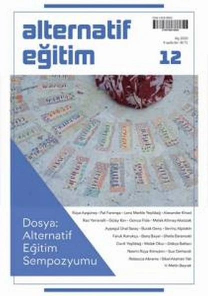 Alternatif Eğitim Dergisi 12 Alternatif Eğitim Sempozyumu ürün görseli 1