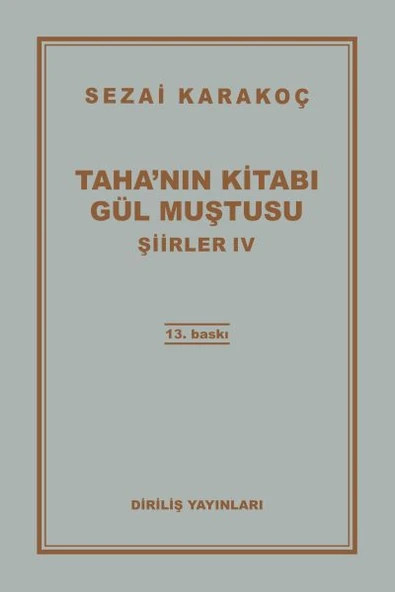 Şiirler 4 - Tahanın Kitabı Gül Muştusu ürün görseli 1