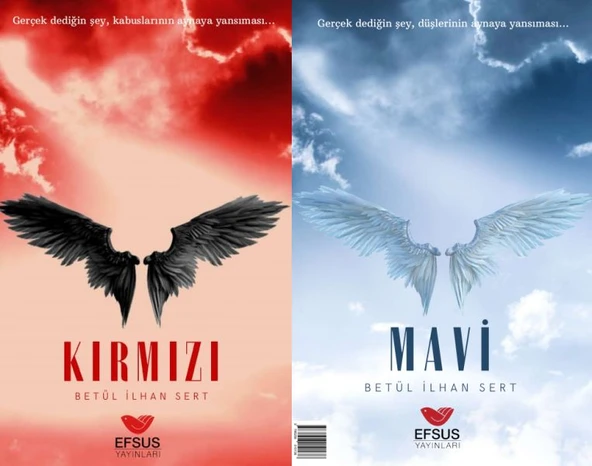 Mavi Kırmızı (Çift Taraflı Kitap) ürün görseli 1