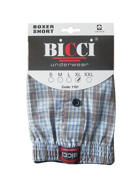 BİCCİ %100 POPLİN ERKEK BOXER - Resim 2