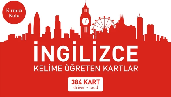 İngilizce Kelime Öğreten Kartlar (384 Kart) ürün görseli 1