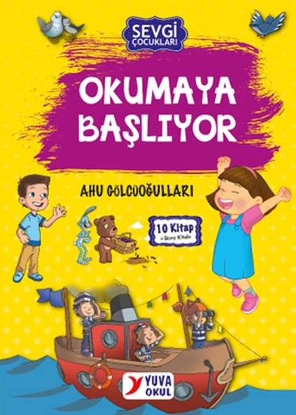 Sevgi Çocukları Okumaya Başlıyor (10 Kitap) ürün görseli 1