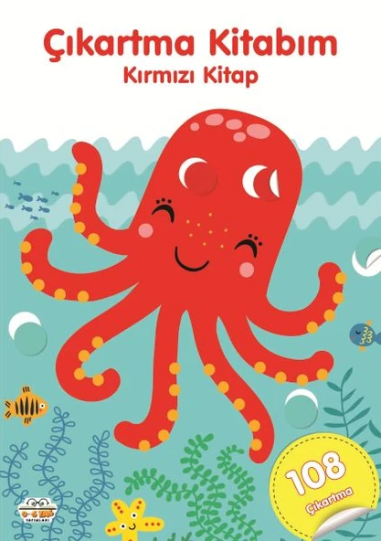 Çıkartma Kitabım Kırmızı Kitap ürün görseli 1