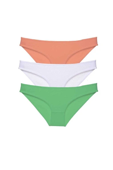 3 adet Süper Eko Set Likralı Kadın Slip Külot 544 ürün görseli 1