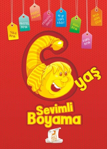 Sevimli Boyama 6 Yaş ürün görseli 1