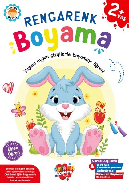 Rengarenk Boyama 2 Yaş ürün görseli 1