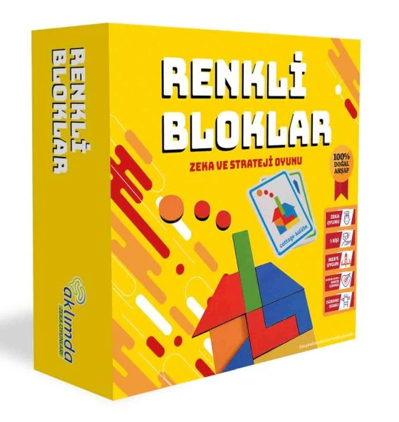 Renkli Bloklar (Ahşap) ürün görseli 1