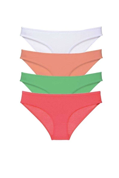 4 adet Süper Eko Set Likralı Kadın Slip Külot 526 ürün görseli 1